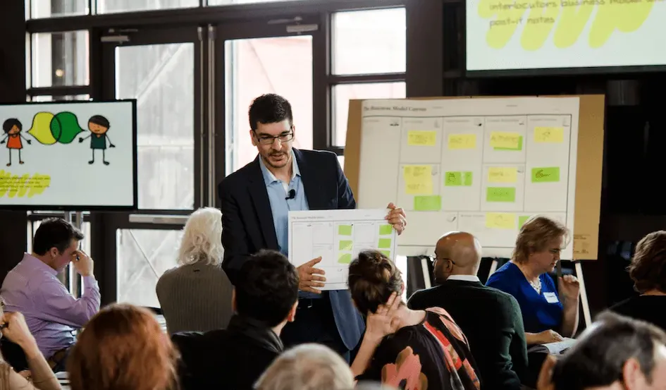 Environmental business innovation meeting